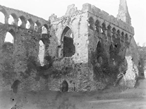Interior of Bishops Palace, St Davids, South Wales Interior of Bishops Palace, St Davids, South Wales