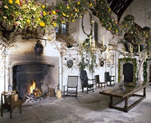 Interior, Cotehele House, Tamar Valley, Cornwall Interior, Cotehele House, Tamar Valley, Cornwall