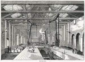 The interior of Great Northern Railway (GNR) was a British railway company incorporated The interior of Great Northern Railway (GNR) was a British railway company incorporated