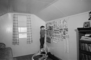 Interior of homestead at Decatur Homesteads. Decatur, Indian Interior of homestead at Decatur Homesteads. Decatur, Indian