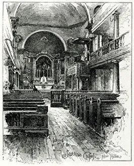 Interior of the Sardinian Chapel 1897 Interior of the Sardinian Chapel 1897