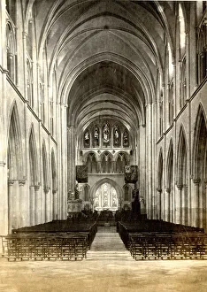 Interior, St Patrick's Cathedral, Dublin, Ireland Interior, St Patrick's Cathedral, Dublin, Ireland