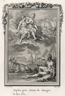 Ancient Greek History Images Prints: Io Human Again