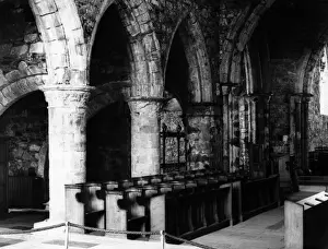 Island Of Iona Prints: Iona Cathedral Interior