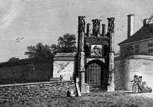 Old Colleges In England Prints: Ipswich, Suffolk