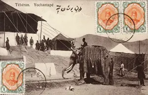 Iran, Teheran - Nayrouz (The New Year Festival) Print, 1913