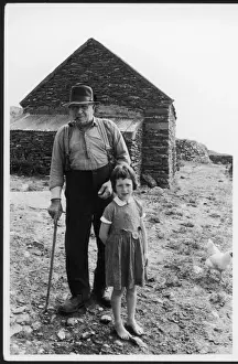 Irish Countryside Scene Prints: Irish Crofter