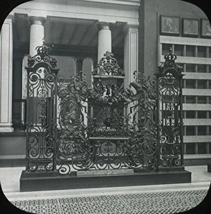 Iron gate from Hampton Court by Huntingdon Shaw Iron gate from Hampton Court by Huntingdon Shaw