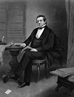 Washington Irving Portrait Prints: Irving (Chappel)