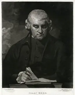 Historical Figures England Prints: Isaac Reed
