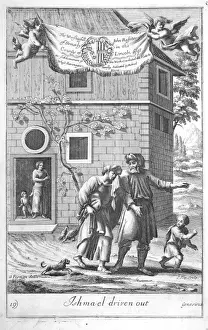 Print of Ishmael driven out, circa late 19th century
