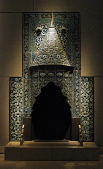 Islam. Tilework Chimneypiece, Turkey, probably Istanbul, 173 Islam. Tilework Chimneypiece, Turkey, probably Istanbul, 173