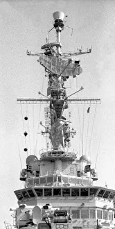 The Island of aircraft carrier Foch or Clemenceau The Island of aircraft carrier Foch or Clemenceau