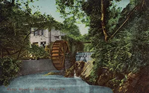 Isle of Man, Groudle Glen - Water Wheel Isle of Man, Groudle Glen - Water Wheel