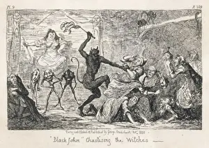 Isobel Gowdie at her 1662 Trial Print