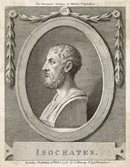 Prints of ISOCRATES Athenian statesman and orator Sculpture Prints: Isocrates Athenian Statesman Print