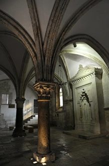 Israel. Jerusalem. Cenacle or Upper Room. The Last Supper Ro Israel. Jerusalem. Cenacle or Upper Room. The Last Supper Ro