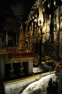 Israel. Jerusalem. Church of the Holy Sepulchre. Golgotha al Israel. Jerusalem. Church of the Holy Sepulchre. Golgotha al
