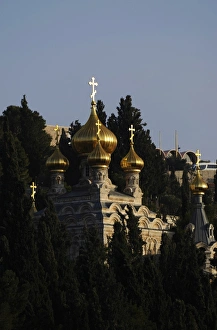 Israel. Jerusalem. Church of Mary Magdalene. Architect: Davi Israel. Jerusalem. Church of Mary Magdalene. Architect: Davi