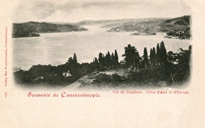 Istanbul, Turkey - Bosphorous from the Ridges of Nakkastepe Istanbul, Turkey - Bosphorous from the Ridges of Nakkastepe