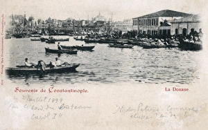 Istanbul, Turkey - The Harbour and Customs House Istanbul, Turkey - The Harbour and Customs House