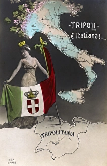 The Italo-Turkish War - Tripoli occupied by Italy The Italo-Turkish War - Tripoli occupied by Italy