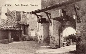 Italy - Brescia - Ponte Elevatoio Visconteo