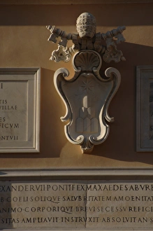 Italy. Castel Gandolfo. The Papal Palace or the Apostolic Pa Italy. Castel Gandolfo. The Papal Palace or the Apostolic Pa