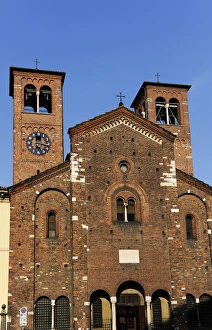 Italy. Milan. Church of the Holy Sepulchre. Founded in 1030 Italy. Milan. Church of the Holy Sepulchre. Founded in 1030