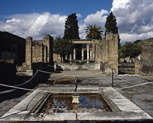 Italy. Pompeii. The House of the Faun. 2nd century BC Italy. Pompeii. The House of the Faun. 2nd century BC