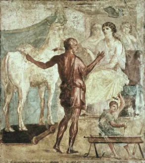 ITALY. Pompeii. House of the Vettii. Daedalus ITALY. Pompeii. House of the Vettii. Daedalus
