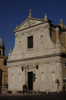 Italy. Rome. Church of Saint Jerome of the Croats. 16th cent Italy. Rome. Church of Saint Jerome of the Croats. 16th cent
