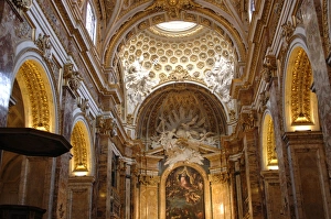 Italy. Rome. Church of St Louis of the French. Interior Italy. Rome. Church of St Louis of the French. Interior