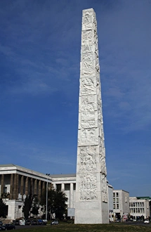 Italy. Rome. Obelisk to Guglielmo Marconi (1874-1937), 1959 Italy. Rome. Obelisk to Guglielmo Marconi (1874-1937), 1959