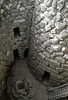Italy. Sardinia. Nuraghe monument (1200-500 BC). From Barumi Italy. Sardinia. Nuraghe monument (1200-500 BC). From Barumi