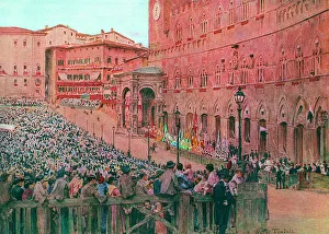 Italy/Siena Palio 1913