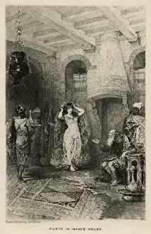 Ivanhoe, Gurth in Isaac's House Print