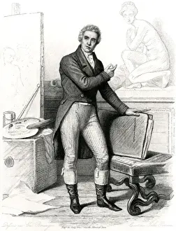Historical French Painters Prints: J-L David / Beranger