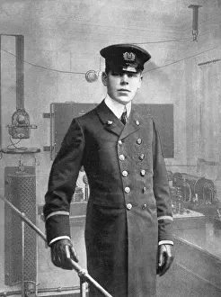 Wireless Telegraph Operator on the RMS Republic Print