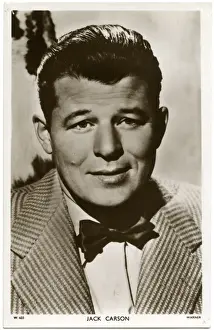 Entertainment History Figures Prints: Jack Carson