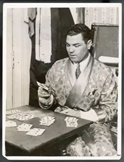 Sport Prints: Jack Dempsey Print, 1920s