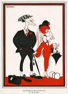 Jack Hulbert and Cicely Courtneidge Print