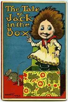 Vintage Book Cover Design Prints: Jack-in-the-Box