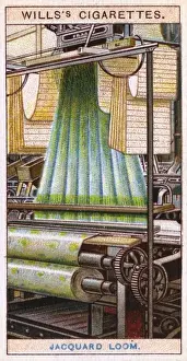 Vintage Textile Industry Prints: Jacquard Loom