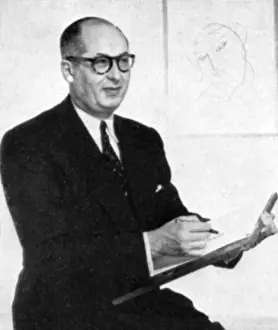 Jacques Heim 1960 Print by Mary Evans