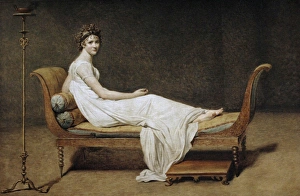 Jacques-Louis David (1748-1825). Portrait of Madame Recamier Jacques-Louis David (1748-1825). Portrait of Madame Recamier