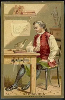 French Inventor Prints: Jacques De Vaucanson