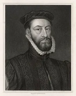 Print of James Earl of Murray, Illegitimate Son of James V