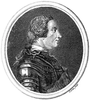 Scottish Military History Prints: James Keith / Gwin