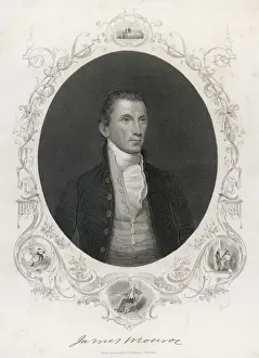 US Presidents Gallery Prints: James Monroe / Anon